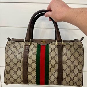 Vintage Gucci Boston bag
